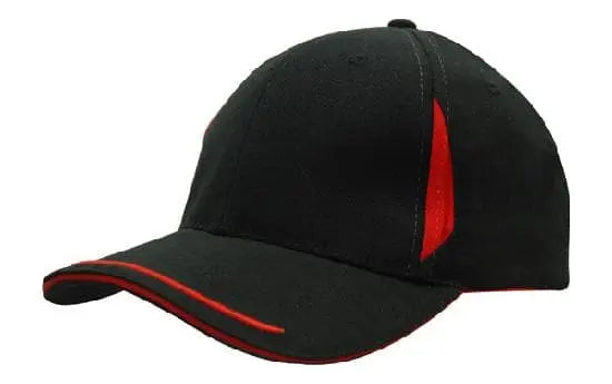 Headwear Cap With Crown Inserts & Sandwich X12 - 4098 - City Workwear